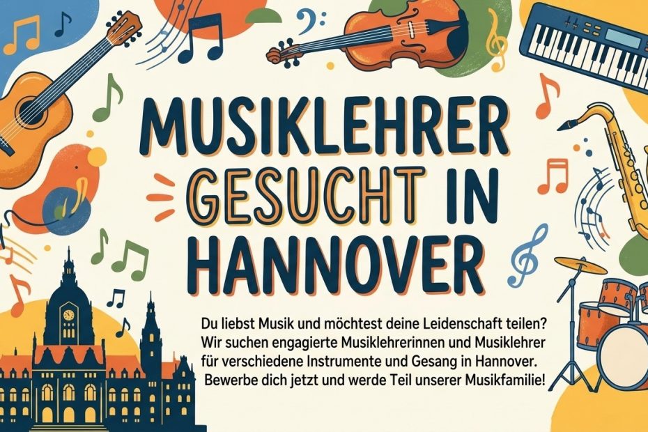 Musiklehrer Job Hannover Musikschule